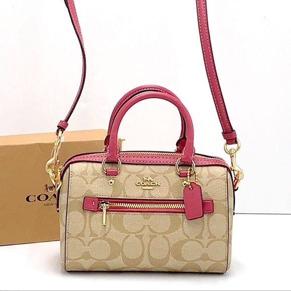 Coach C9947 Mini Rowan Crossbody
In Signature Canvas In Gold/Light
Khaki Rouge - Picture 14 of 16